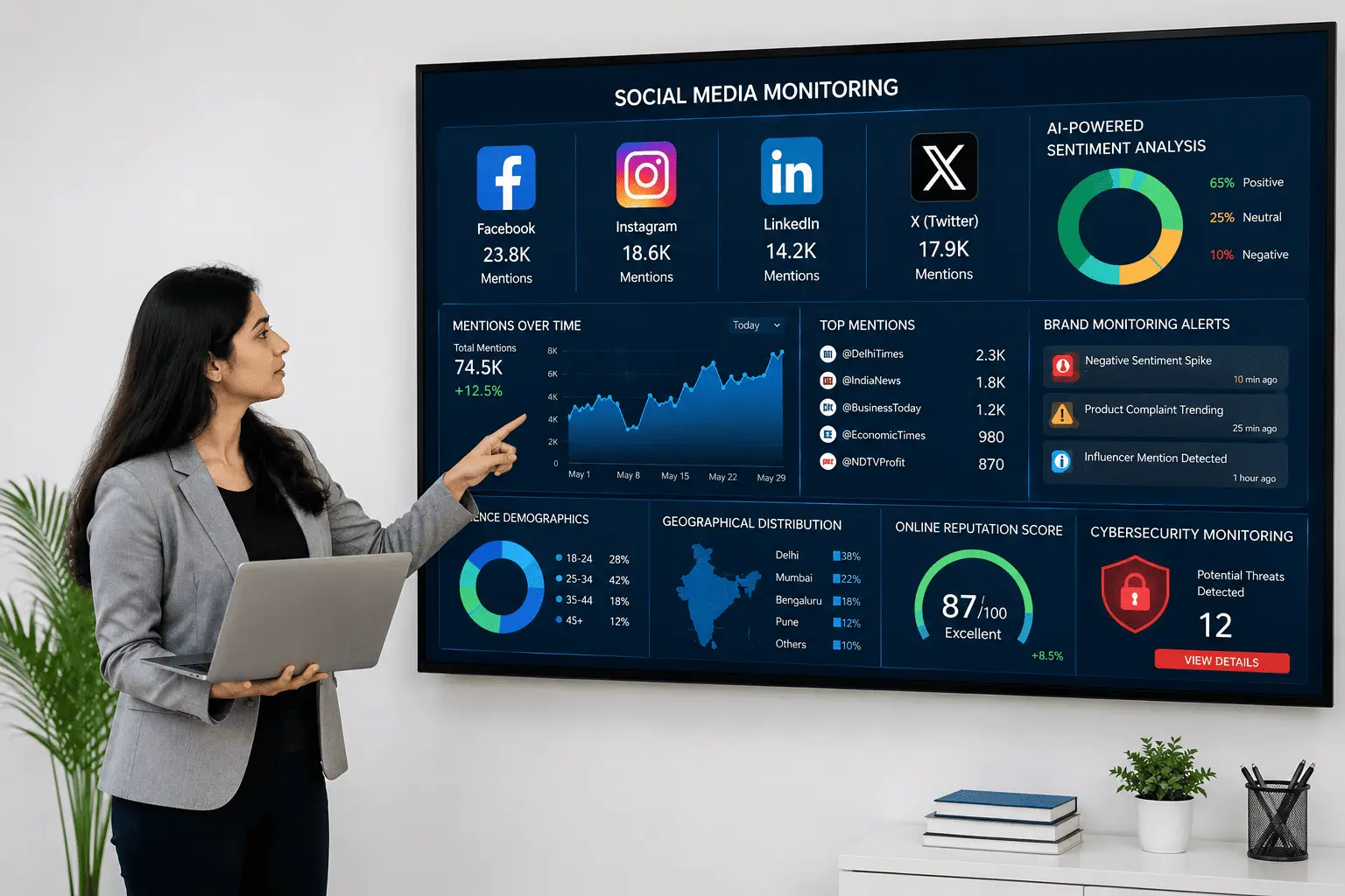 social media monitoring in delhi